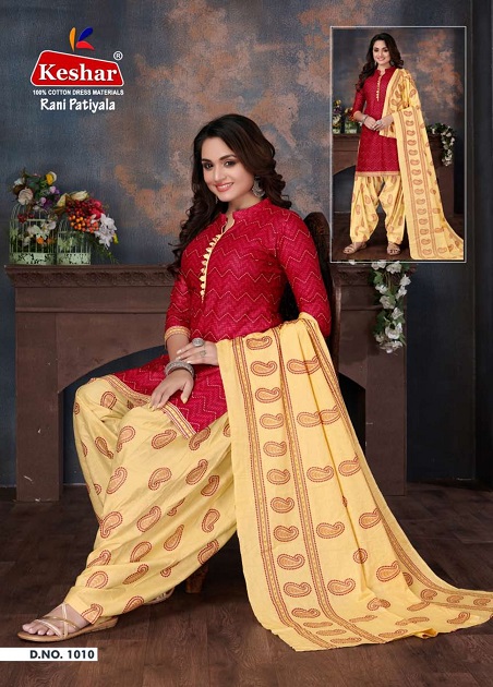 Rani Patiyala Vol-1 indo Cotton Patiyala Dress Material